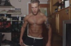 Alpha male flexing in tight swim shorts - JustTheGays.com - Stream the newest and hottest free gay porn videos from OnlyFans, JustforFans, GayForFans, myvidster, and 4myfans