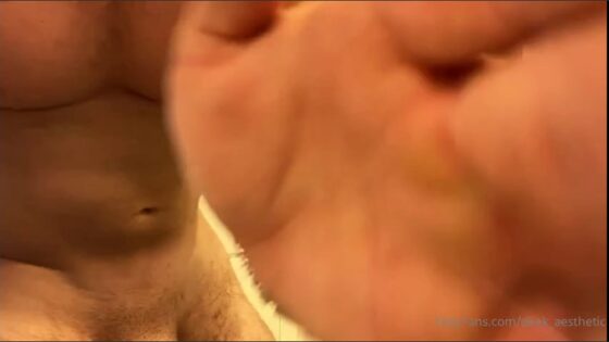 Jerking my fat cock and cumming Derek Martin Deek Aesthetic