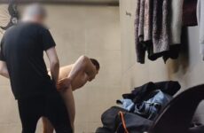 Twink gets fucked on hidden camera