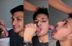 Deniel Valles takes his friend’s dick