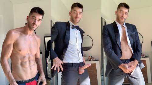 Raph Louis jerks off