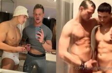 Levy Van Wilgen and Ferdinand Diego jerk off