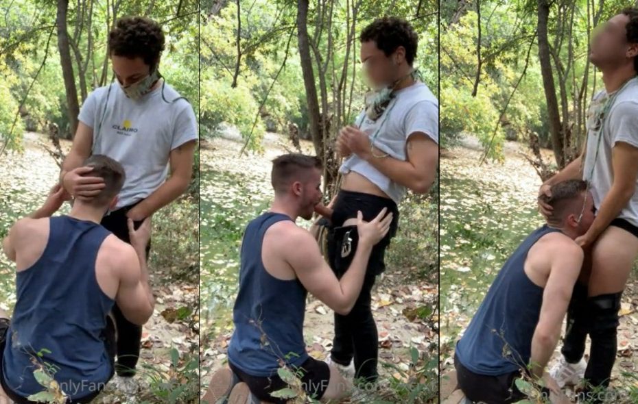 zxcrxf – blowjob with a stranger in the woods