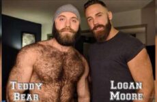 TeddyBear and Logan Moore fuck