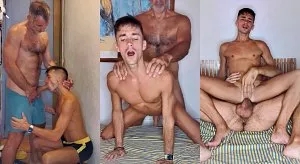DaddyXXXL and KevinFrenchBoy fuck