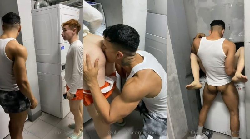 randnyjr – hot fuck with the neighbor in the laundromat