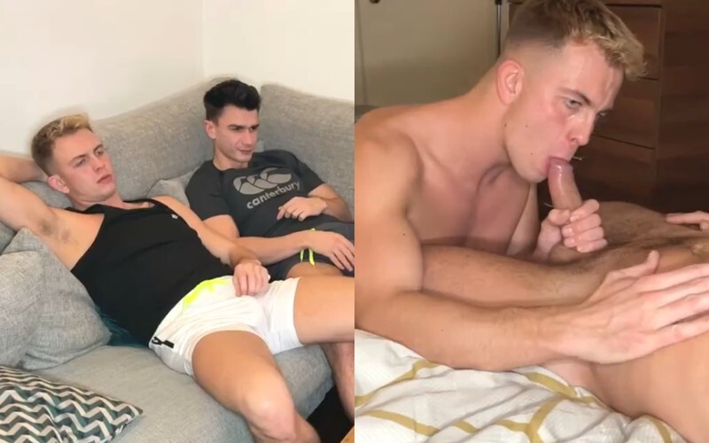 Thomas Johnson (MrDeepVoic) fucks Sam Steiner (samsteinerxxx) – Netflix and Chill