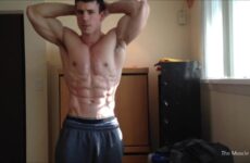 Flexing and showing off my rock hard muscles - John Hirka - JustTheGays.com - Stream the newest and hottest free gay porn videos from OnlyFans, JustforFans, GayForFans, myvidster, and 4myfans