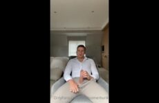 Jerking Off In My Suit And Covering Myself In Cum – Handsome-Hunk