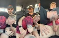 Cody Gunz and Mike blow each other in a car