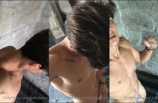 Gabejaxxx takes a shower