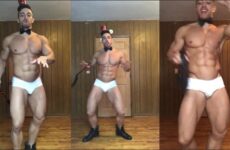 supernovasteele – doing a stripper dance