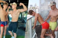 Aaron The Kid and Rawr_ItsBen jerk off together