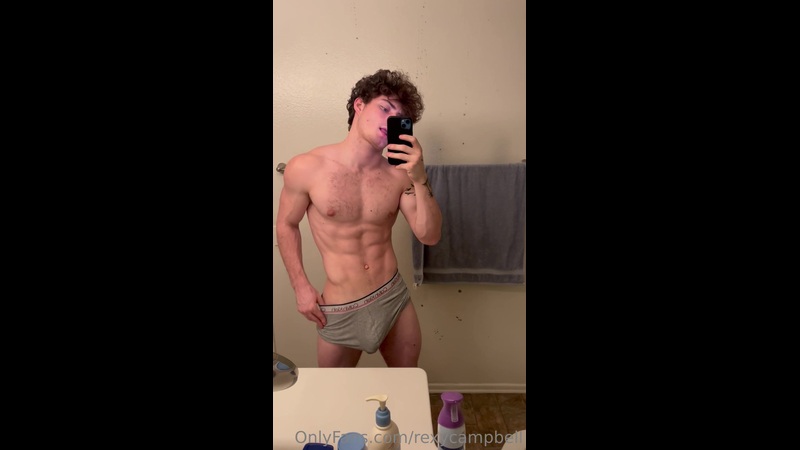 Showing off my young muscular body and cock – Rex Campbell (rexycampbell)
