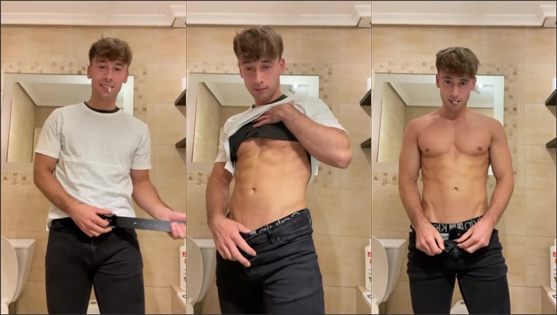 irish-x strips down to his underwear