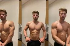 irish-x shows off his fit body