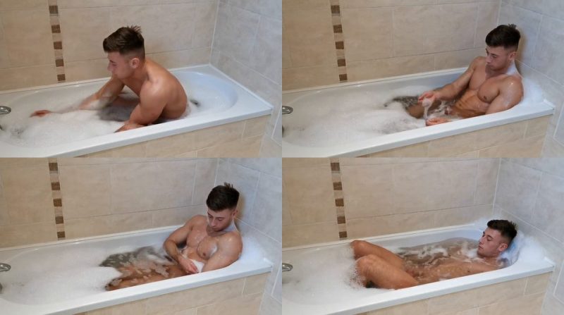 irish-x takes a bath