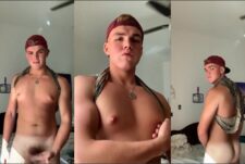 derekshawxxx shows off his ass and jerks his dick