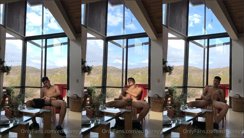 ediporeyy jerks off with a view