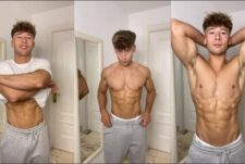 irish-x – flexing in sweatpants