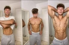 irish-x – flexing in sweatpants