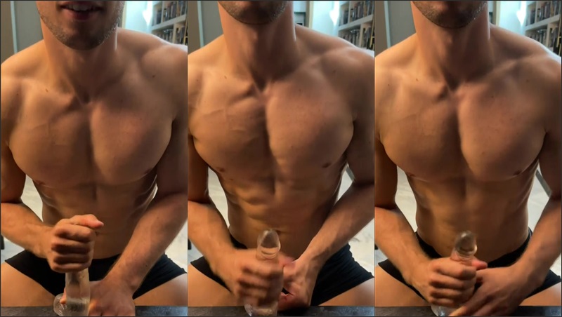 irish-x handles a dildo