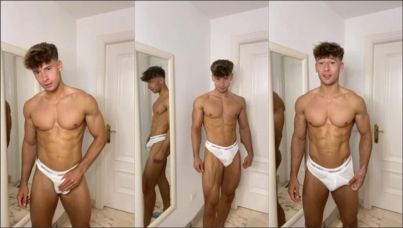 irish-x shows off his body in his underwear