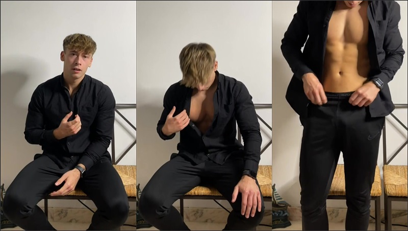 irish-x talks to you as he strips down