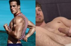 Nick Sandell jerks off