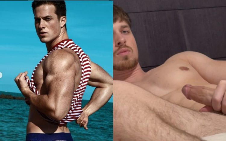 Nick Sandell jerks off