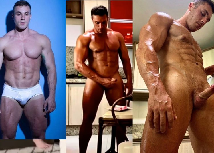 Fitness Influencer Danilo Custowichi jerks off and Cums