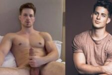 Nick Sandell jerks off and cums