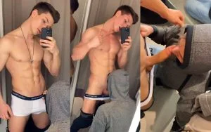 Mastercum - Having a twink blow me in the mall dressing room - JustTheGays.com - Stream the newest and hottest gay videos for free from your favorite performers from OnlyFans, Just for Fans, and 4myfans