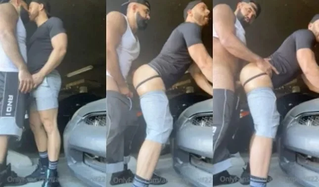 Persian Alpha Wolf fucks Brogan in the parking lot