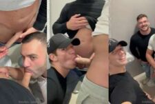 JakeSydBoy, DylanSydBoy and ThatCloseFriend – bathroom sucking