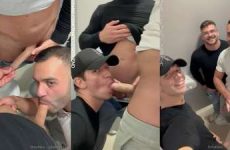 JakeSydBoy, DylanSydBoy and ThatCloseFriend – bathroom sucking