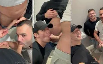 JakeSydBoy, DylanSydBoy and ThatCloseFriend – bathroom sucking