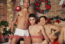 A Christmas In Colombia – Alex Rosso, Nathan Luna and Tyler Wu have a threesome