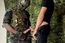 MilitaryGayXXX and Alpha KiffeurTN – blowjob session