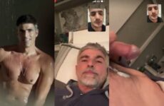 Famous Brazilian actor Reynaldo Gianecchini jerks off during a facetime call - JustTheGays.com - Stream the newest and hottest free gay porn videos from OnlyFans, JustforFans, GayForFans, myvidster, and 4myfans