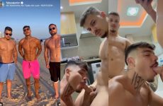 Daniipovoas – group suck with some Brazilians