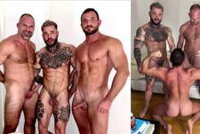 Muscl3s, Kinky Alexxx and D Dan fuck Danny Starr