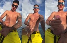 Danner1.0 jerks off on a jetski - JustTheGays.com - Stream the newest and hottest gay videos for free from your favorite performers from OnlyFans, Just for Fans, and 4myfans