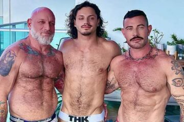 Luca del Rey, SexyStache and TheDaddyFinger fuck