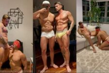 AnonBttmMia worships Gael Jacob while he jerks off