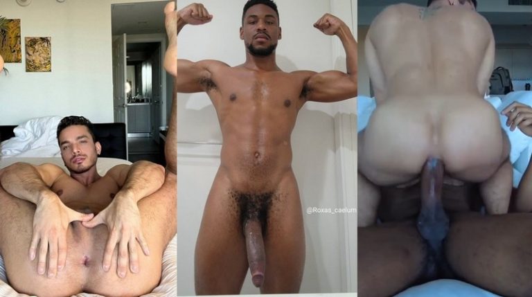 Jose Poyato and Roxas Caelum fucked hard by a big black dick