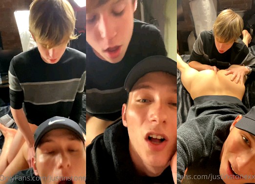Cute Twinks Being Nasty And Fucking @justinstonexx