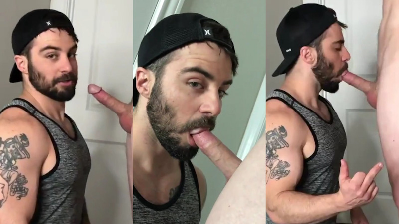 Jordan sucks Troy’s dick for the first time – Brandtsboys