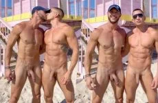 FitnessFreak Unleashed – Nudie Beach Day – Meeting Latin Alfred