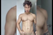 Being a tease with my towel after a shower – Evan Lamicella